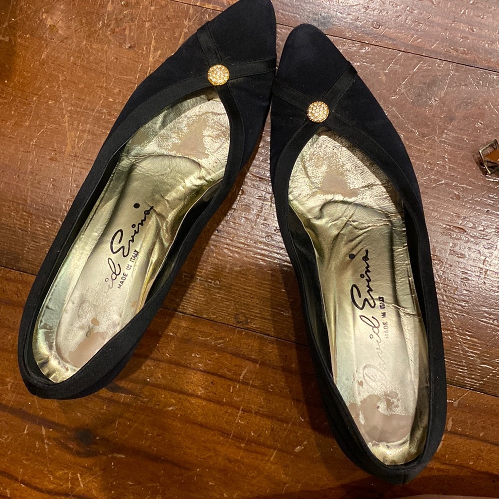 David Evins black pump